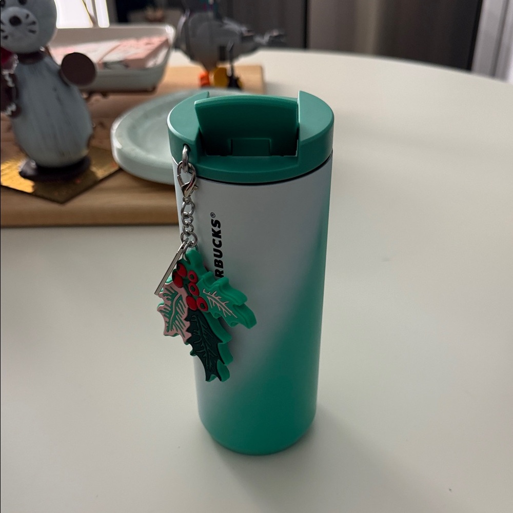Starbucks Christmas insulated tumbler.